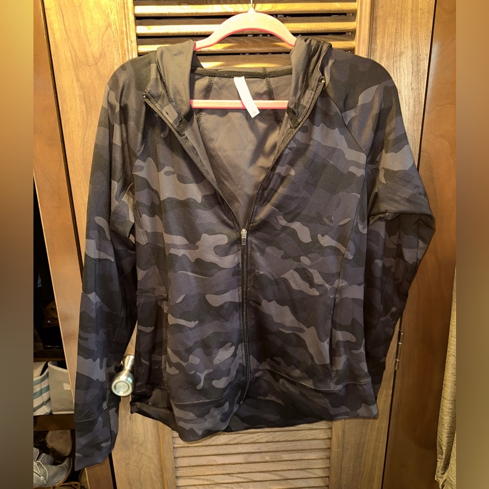 RBX camo full zip athletic jacket